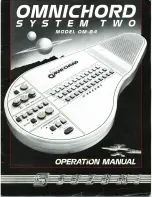 Suzuki Omnichord System Two OM-84 Operation Manual preview
