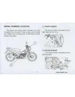 Предварительный просмотр 3 страницы Suzuki Raider 150 FU150SC Owner'S Manual