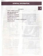 Предварительный просмотр 6 страницы Suzuki RG250 Service Manual