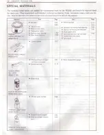 Предварительный просмотр 9 страницы Suzuki RG250 Service Manual