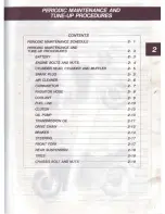 Предварительный просмотр 14 страницы Suzuki RG250 Service Manual