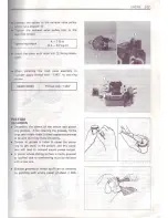 Предварительный просмотр 58 страницы Suzuki RG250 Service Manual