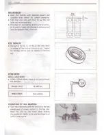 Предварительный просмотр 61 страницы Suzuki RG250 Service Manual