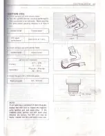 Предварительный просмотр 107 страницы Suzuki RG250 Service Manual