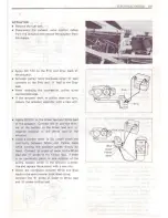 Предварительный просмотр 109 страницы Suzuki RG250 Service Manual