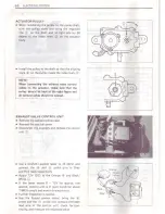 Предварительный просмотр 110 страницы Suzuki RG250 Service Manual