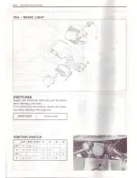 Предварительный просмотр 116 страницы Suzuki RG250 Service Manual