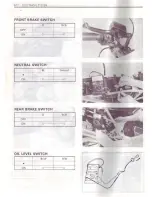 Предварительный просмотр 118 страницы Suzuki RG250 Service Manual