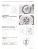 Предварительный просмотр 134 страницы Suzuki RG250 Service Manual