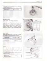 Предварительный просмотр 166 страницы Suzuki RG250 Service Manual