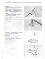 Предварительный просмотр 177 страницы Suzuki RG250 Service Manual