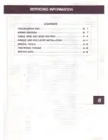 Предварительный просмотр 179 страницы Suzuki RG250 Service Manual