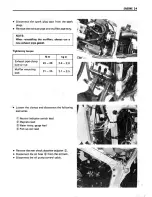 Предварительный просмотр 38 страницы Suzuki rg500 Service Manual