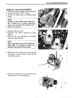 Предварительный просмотр 102 страницы Suzuki rg500 Service Manual