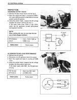 Предварительный просмотр 112 страницы Suzuki rg500 Service Manual