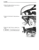 Предварительный просмотр 134 страницы Suzuki rg500 Service Manual