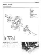 Предварительный просмотр 135 страницы Suzuki rg500 Service Manual