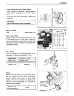 Предварительный просмотр 137 страницы Suzuki rg500 Service Manual