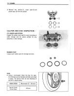 Предварительный просмотр 142 страницы Suzuki rg500 Service Manual