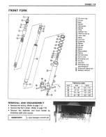 Предварительный просмотр 147 страницы Suzuki rg500 Service Manual