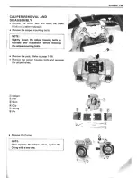 Предварительный просмотр 161 страницы Suzuki rg500 Service Manual