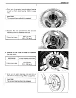 Предварительный просмотр 169 страницы Suzuki rg500 Service Manual