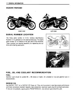 Preview for 6 page of Suzuki RGV250L 1990 Service Manual