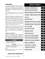 Предварительный просмотр 3 страницы Suzuki RM 250 2003 Owner'S Service Manual