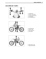 Предварительный просмотр 12 страницы Suzuki RM 250 2003 Owner'S Service Manual