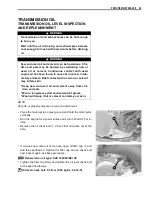 Предварительный просмотр 25 страницы Suzuki RM 250 2003 Owner'S Service Manual