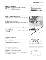 Предварительный просмотр 33 страницы Suzuki RM 250 2003 Owner'S Service Manual