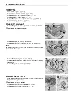 Предварительный просмотр 73 страницы Suzuki RM 250 2003 Owner'S Service Manual