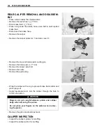 Предварительный просмотр 136 страницы Suzuki RM 250 2003 Owner'S Service Manual