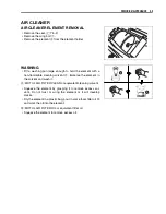 Предварительный просмотр 25 страницы Suzuki RM-Z250 Service Manual