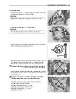 Предварительный просмотр 123 страницы Suzuki RM-Z250 Service Manual