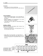 Предварительный просмотр 134 страницы Suzuki RM-Z250 Service Manual