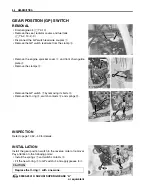 Предварительный просмотр 156 страницы Suzuki RM-Z250 Service Manual