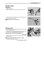 Предварительный просмотр 321 страницы Suzuki RM-Z250 Service Manual