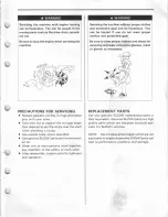 Предварительный просмотр 5 страницы Suzuki RM250 Owner'S Service Manual