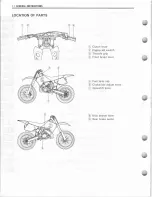 Предварительный просмотр 10 страницы Suzuki RM250 Owner'S Service Manual