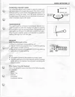 Предварительный просмотр 13 страницы Suzuki RM250 Owner'S Service Manual