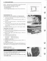 Предварительный просмотр 18 страницы Suzuki RM250 Owner'S Service Manual