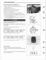 Предварительный просмотр 102 страницы Suzuki RM250 Owner'S Service Manual