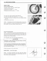 Предварительный просмотр 110 страницы Suzuki RM250 Owner'S Service Manual