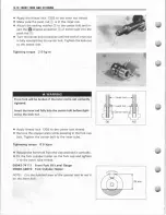 Предварительный просмотр 118 страницы Suzuki RM250 Owner'S Service Manual