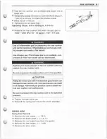 Предварительный просмотр 129 страницы Suzuki RM250 Owner'S Service Manual