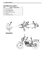 Предварительный просмотр 10 страницы Suzuki RV125 Service Manual