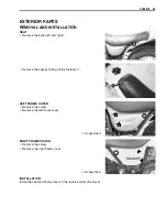 Предварительный просмотр 119 страницы Suzuki RV125 Service Manual