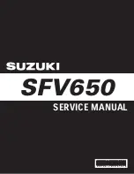 Suzuki SFV650 Service Manual предпросмотр