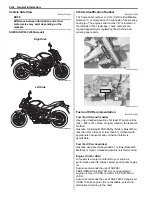 Предварительный просмотр 16 страницы Suzuki SFV650 Service Manual